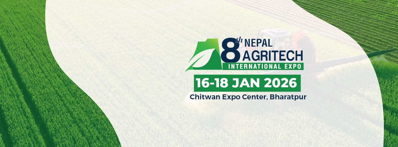 आठौं एग्रिटेक एक्स्पो भोलि माघ २ गतेदेखि , कृषिमन्त्री पौडेलबाट उद्दघाटन हुंँदै