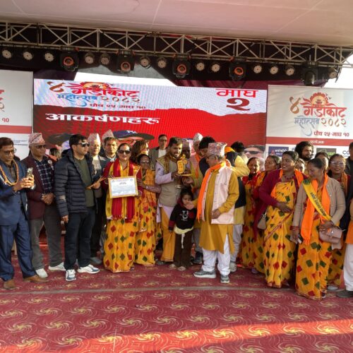 गैँडाकोट महोत्सव :भजन प्रतियोगितामा कैलाश संन्यास आश्रम पहिलो